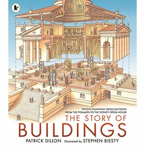 Skill-building tools The Story Of Buildings: Fifteen Stunning Cross:Sections From The Pyramids To The Sydney Opera House [Paperback] Patrick Dillon