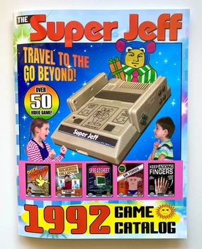 The Super Jeff 1992 Video Game Catalog Fun-based learning