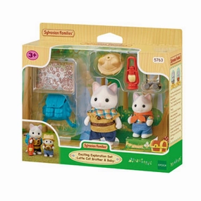 Parent-approved learning Exciting Exploration Set - Latte Cat Brother & Baby