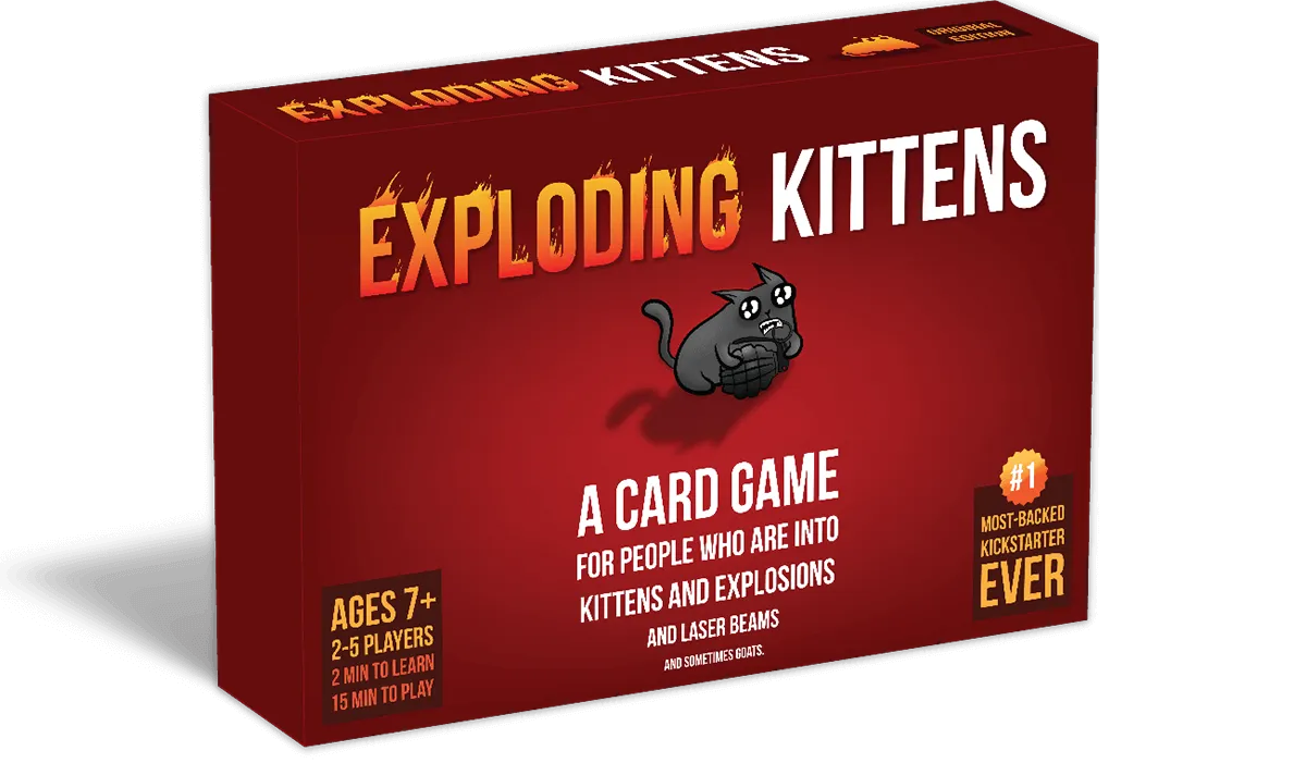 Exploding Kittens Thoughtful learning Exploration gear
