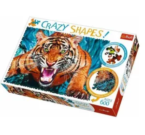 Facing A Tiger Puzzle - 600 Pcs Learn at home