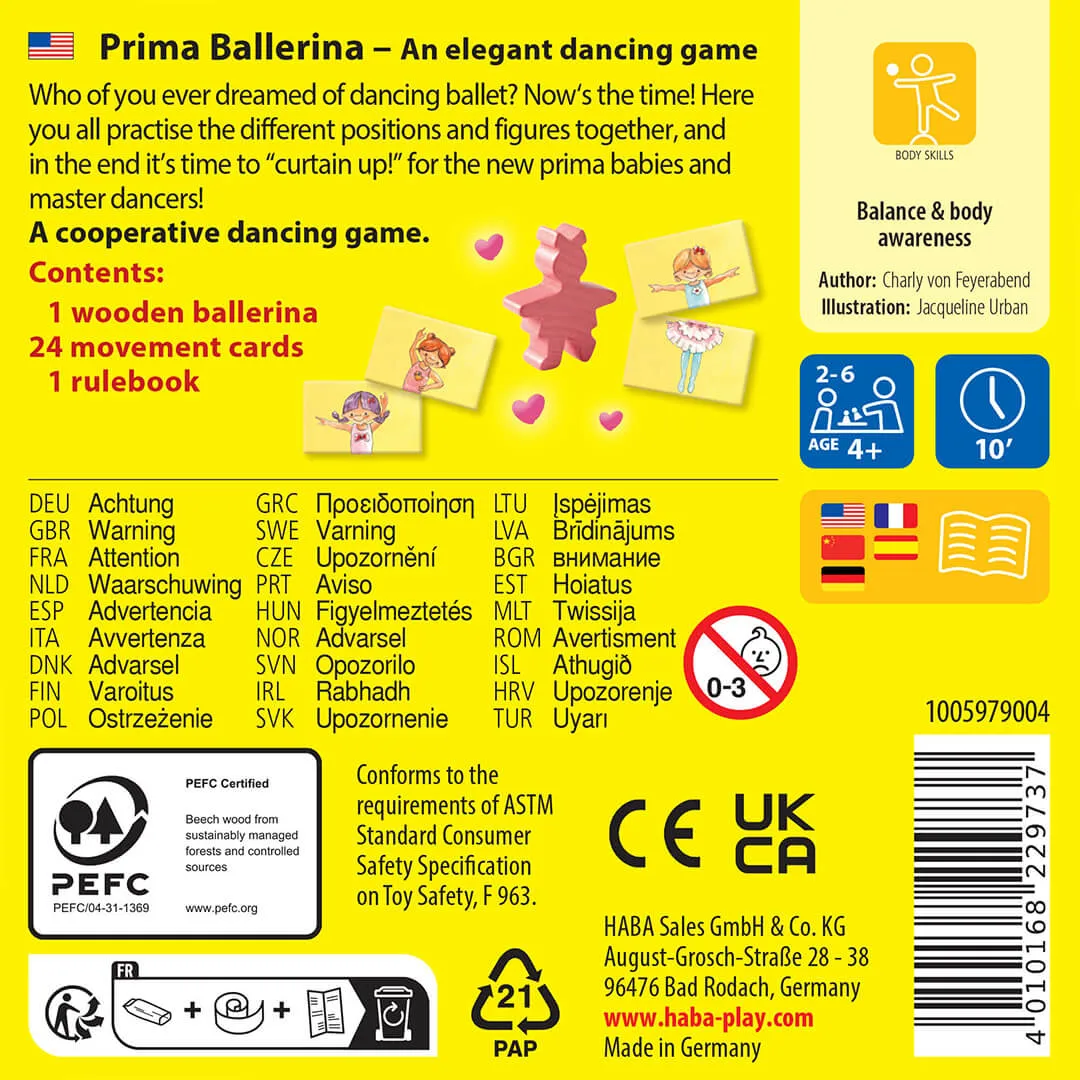 Prima Ballerina Mini Game Fun-based learning