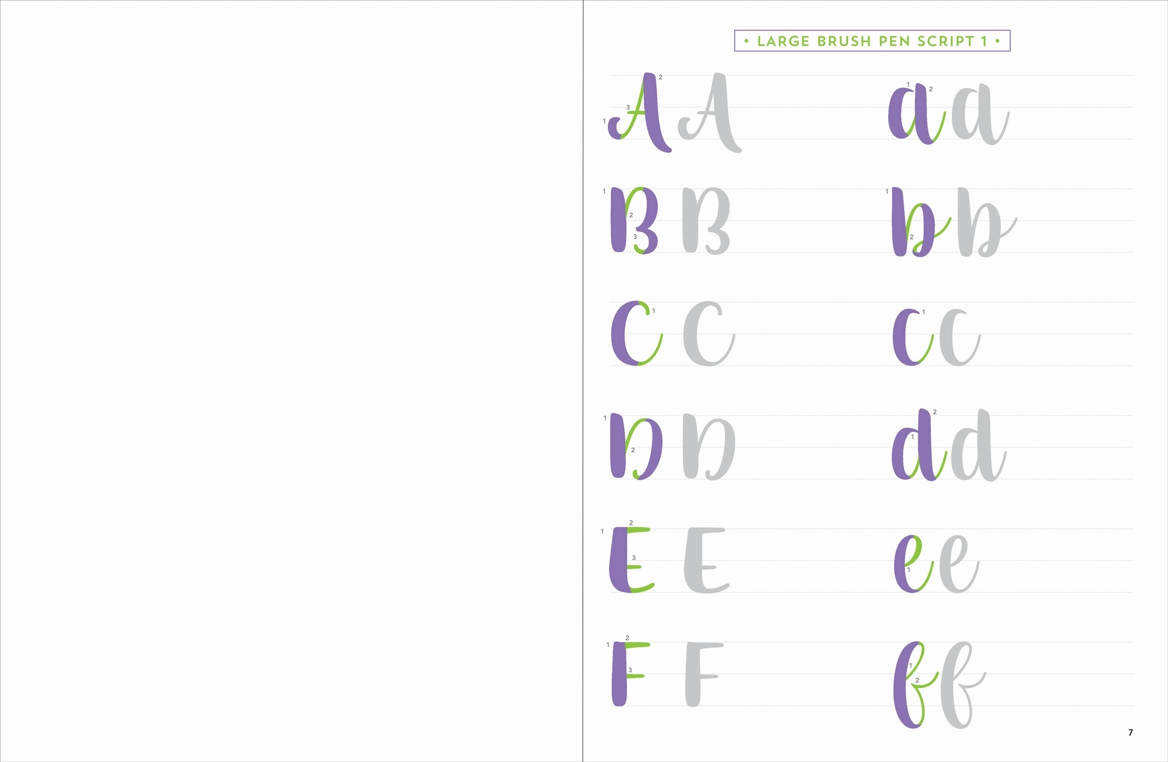 Brush Lettering Beginner Workbook Creative time for curious minds Child development