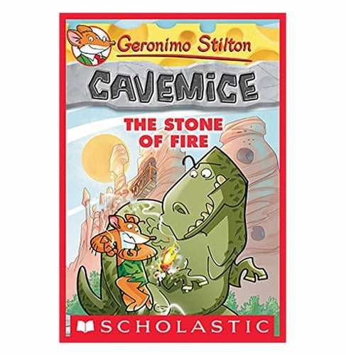 Educational fun Geronimo Stilton : Cavemice # 01 The Stone Of The Fire Daniele Verzini Daniele Verzini