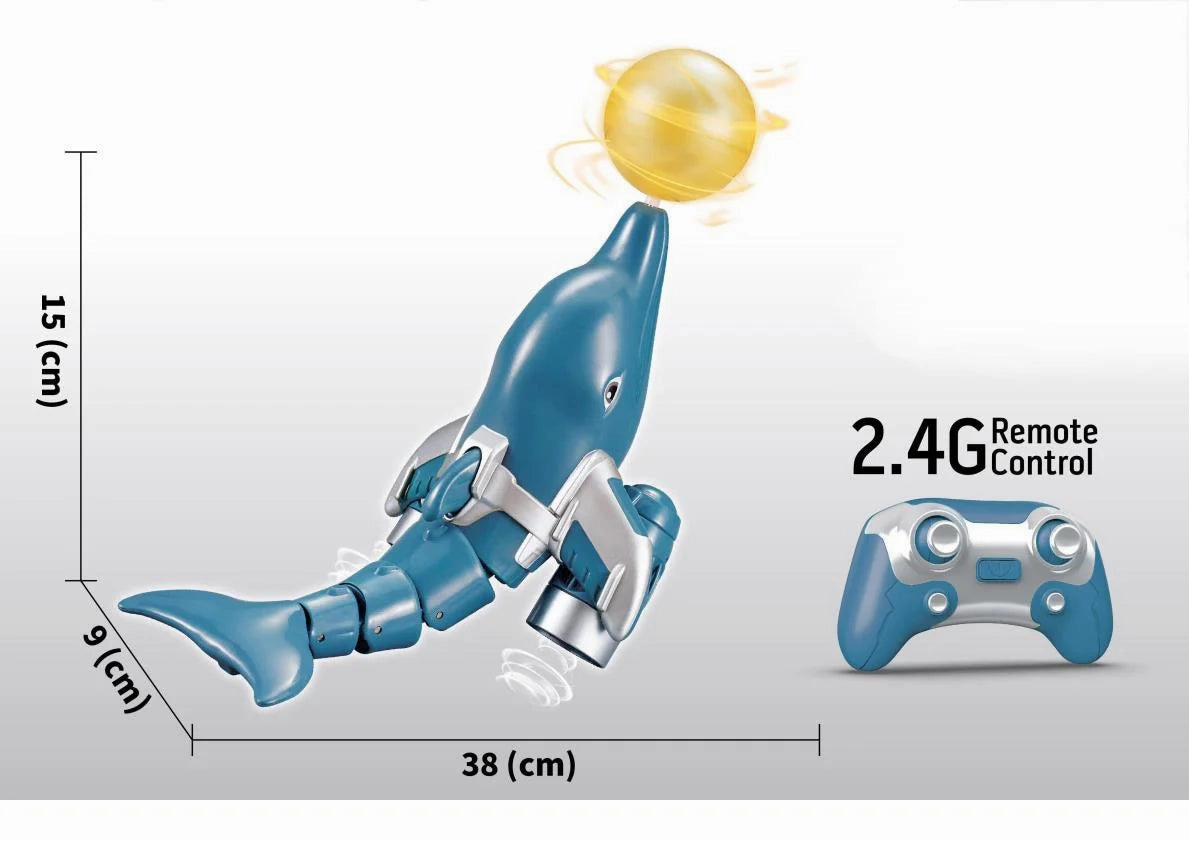 First explorers Remote Controlled Dolphin 38Cm