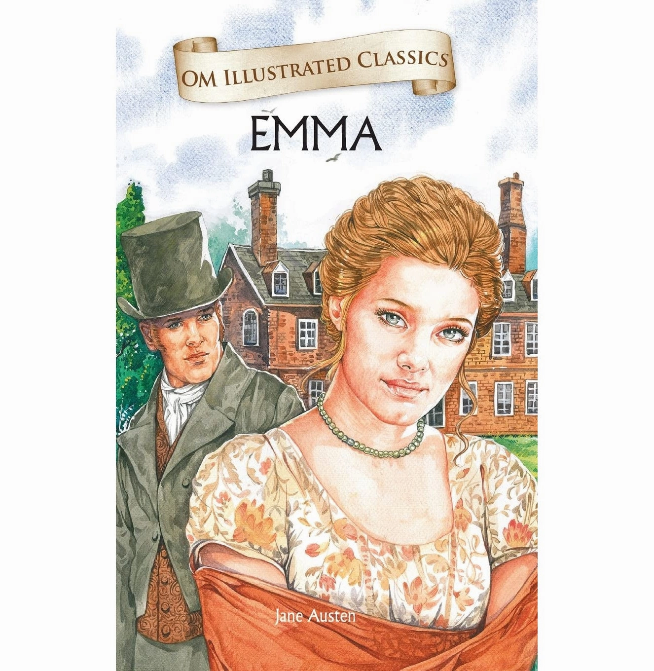 Children Classics : Emma : Illustrated Abridged Classics With Practice Questions (Om Illustrated Classics For Kids) [Hardcover] Jane Austen Playful learning
