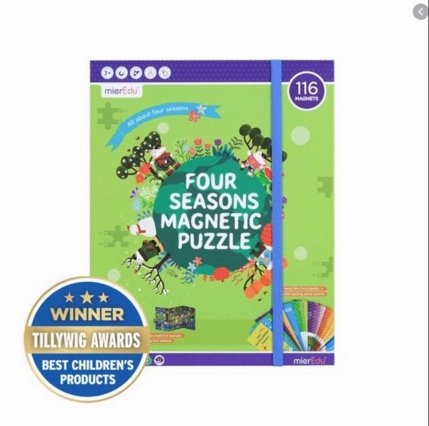 Exploration made fun Holistic Mieredu All About Seasons Magnetic Puzzle
