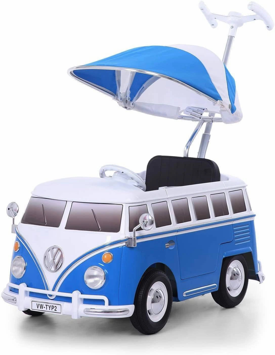 Rollplay Germany Push Car With Adjustable Footrest Vw Bus T1 (Type 2) Little builders Creative minds