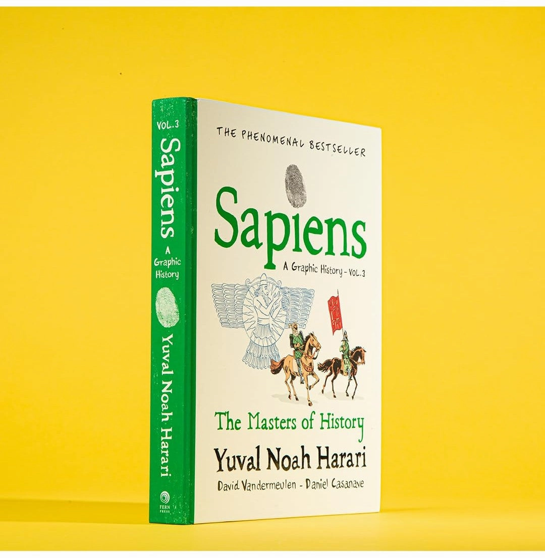 Busy kids Mini makers Sapiens A Graphic History Volume 3: The Masters Of History [Hardcover] Casanave David; Vandermeulen David And Harari Yuval Noah