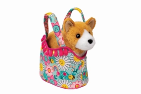 Engaging young minds Busy kids Sunny Smiles Sassy Sak With Corgi Dog
