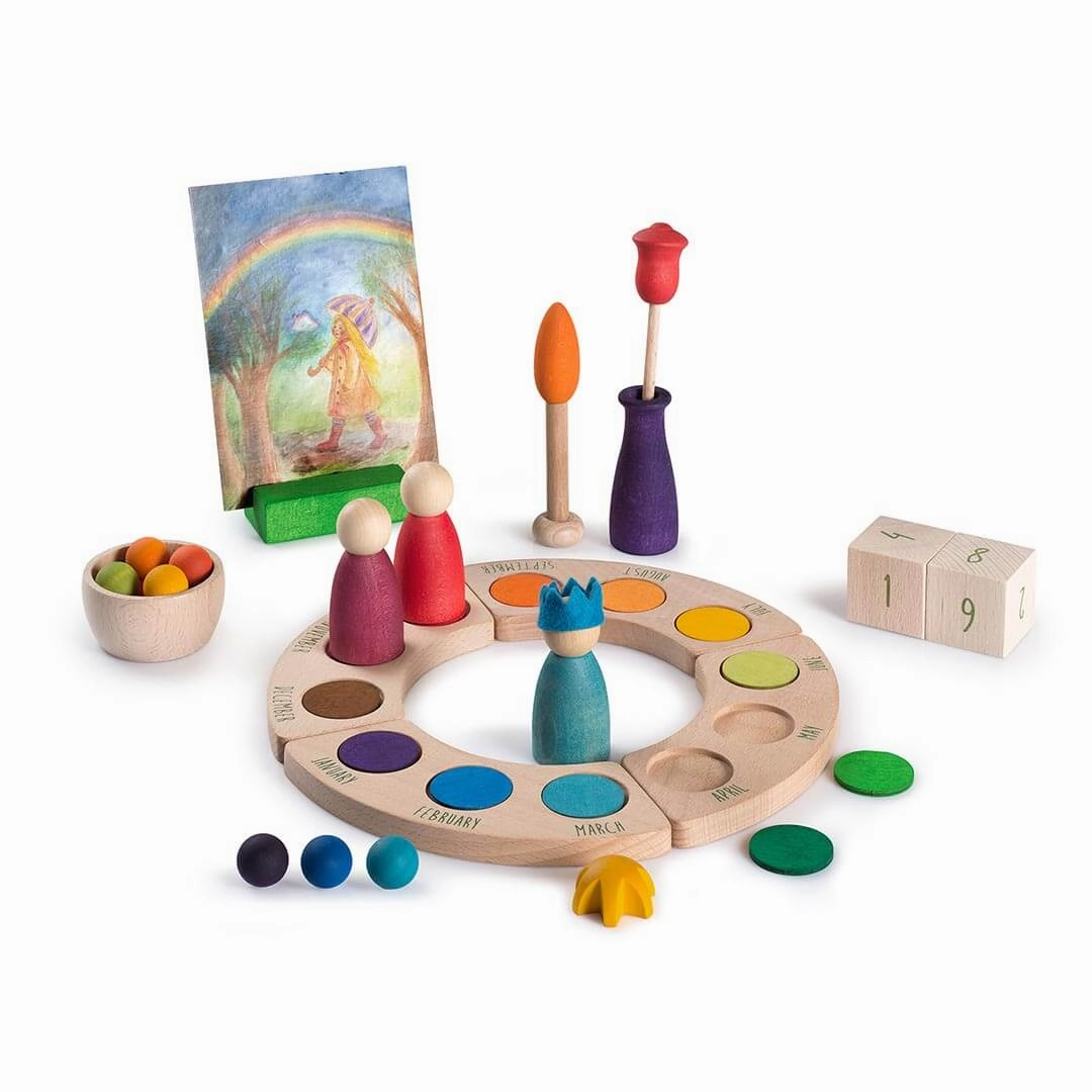 Young explorers Your Day - Wooden Celebration Play Set