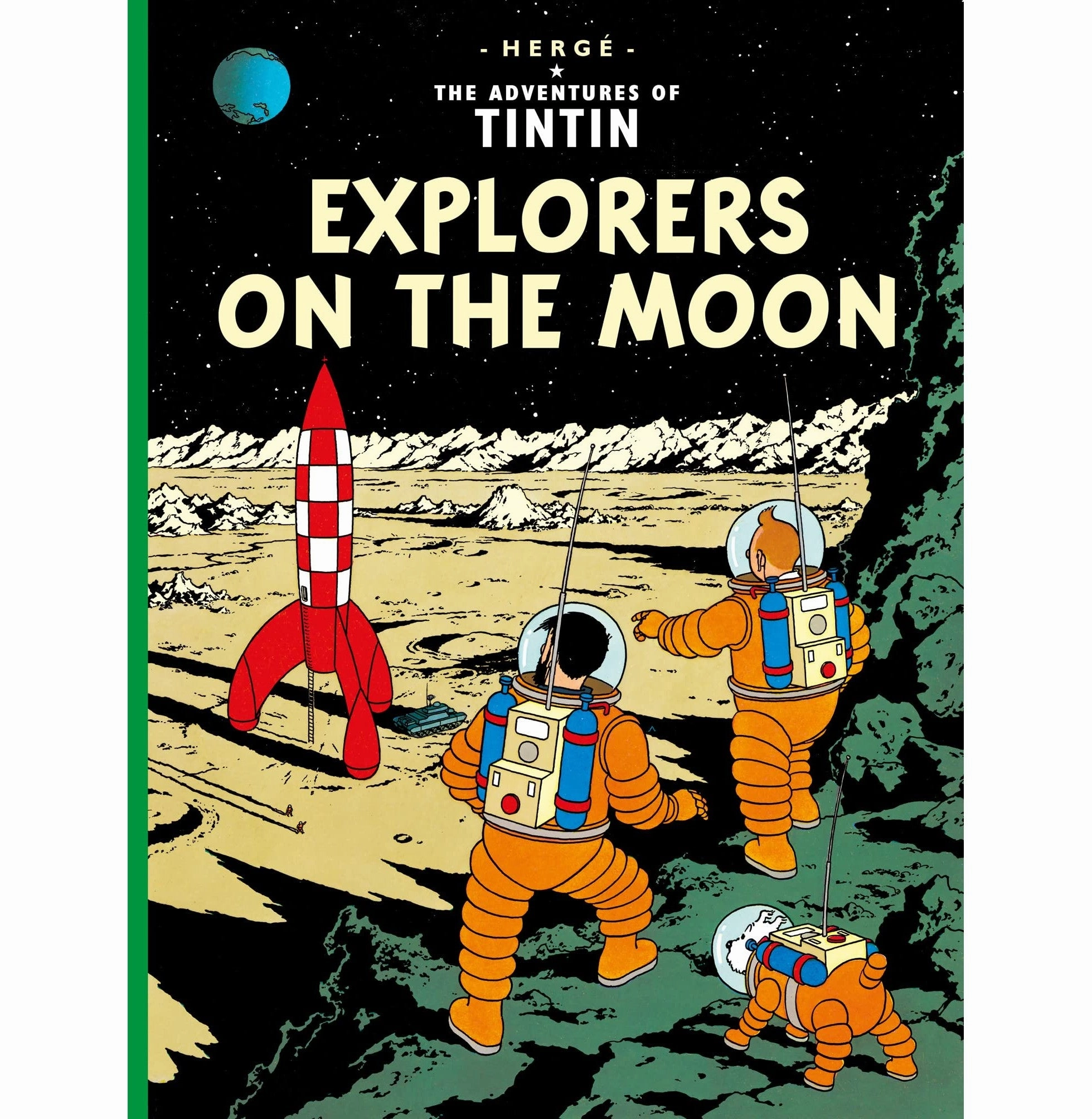 Learning through play Learn & grow Explorers On The Moon [Mass Market Paperback] Herge