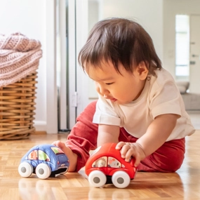 Fabric Pull-Back Car - Gumtree Buddies Mindful play