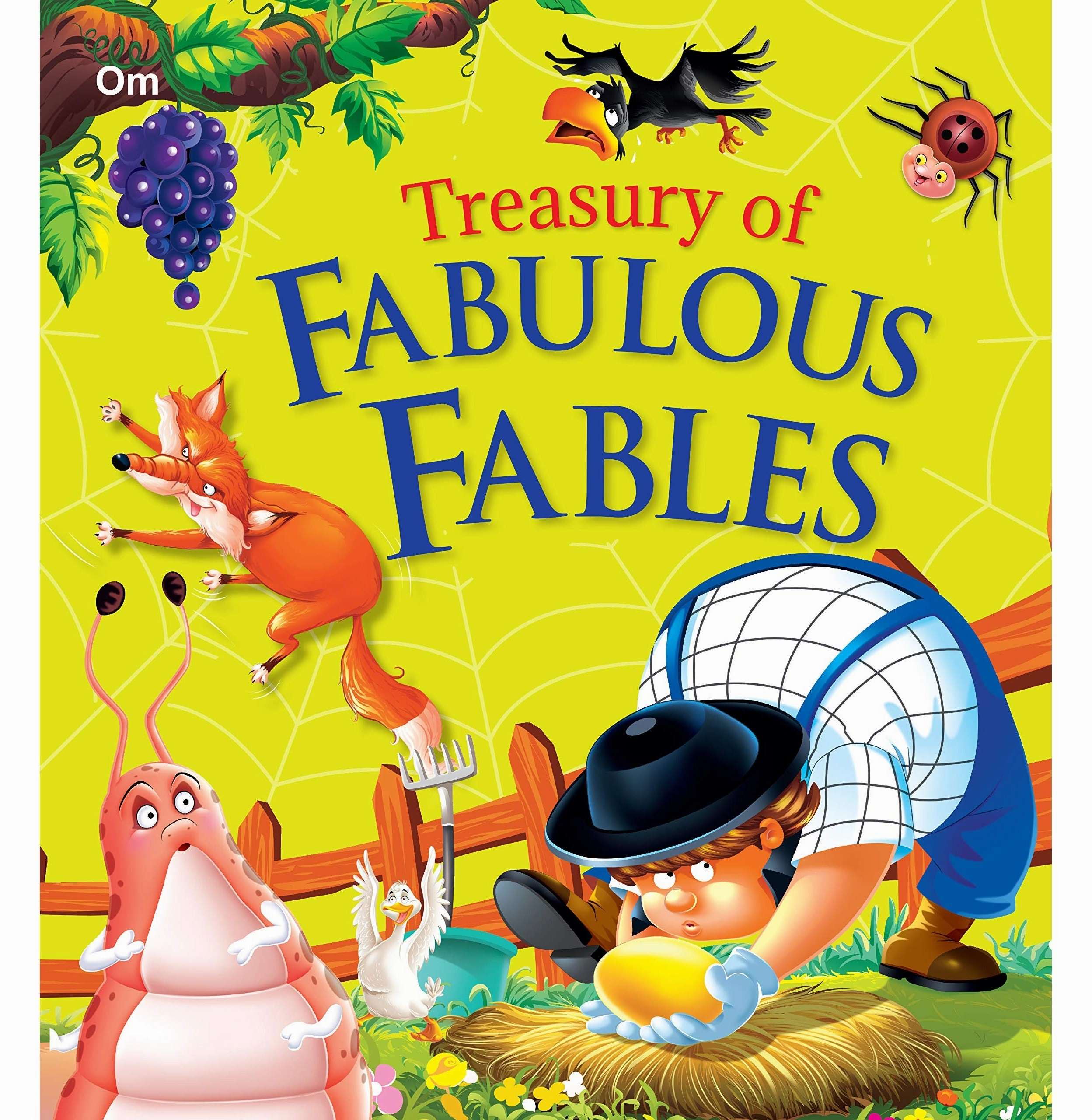 Fabulous Fables: Treasury Of Fabulous Fables [Paperback] Om Books Editorial Team Little adventures Home learning tools