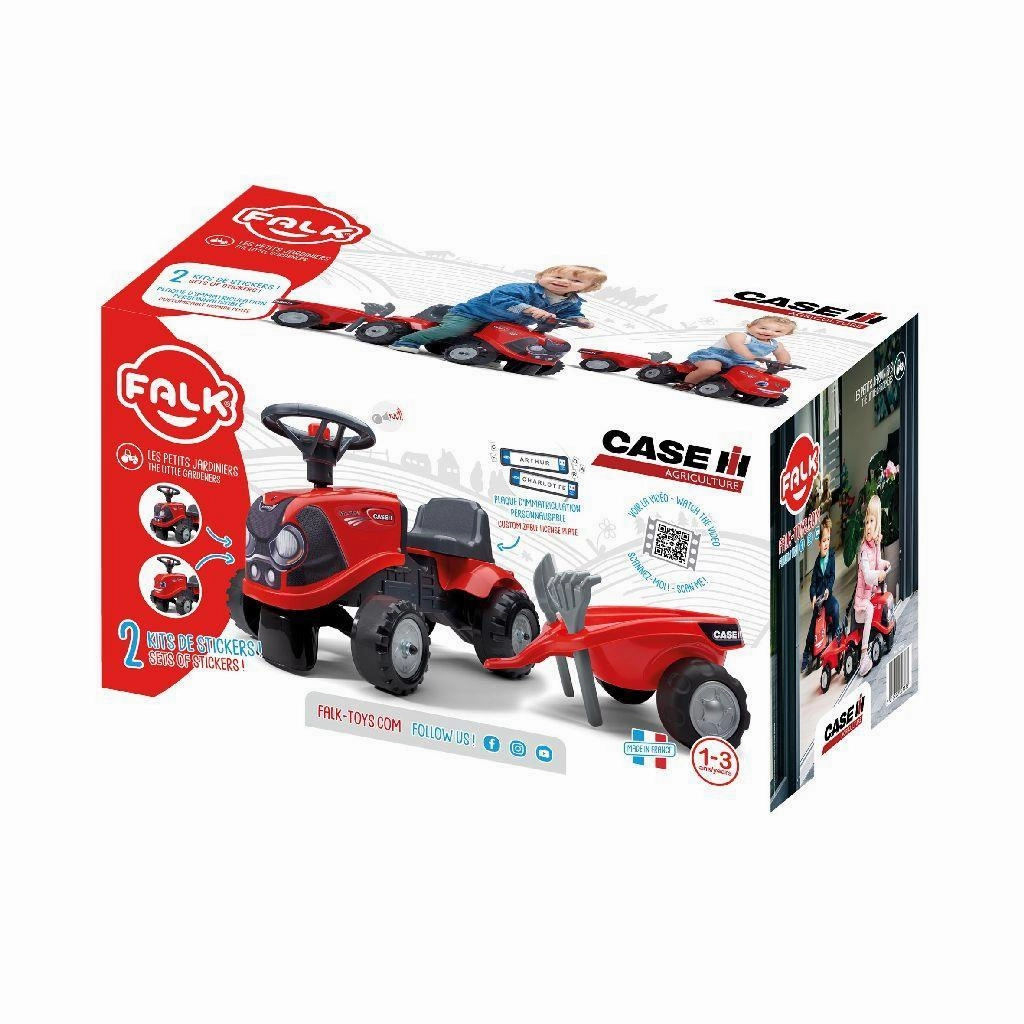 Busy kids Falk Babyfarmer Toddler Ride-On Tractor Set