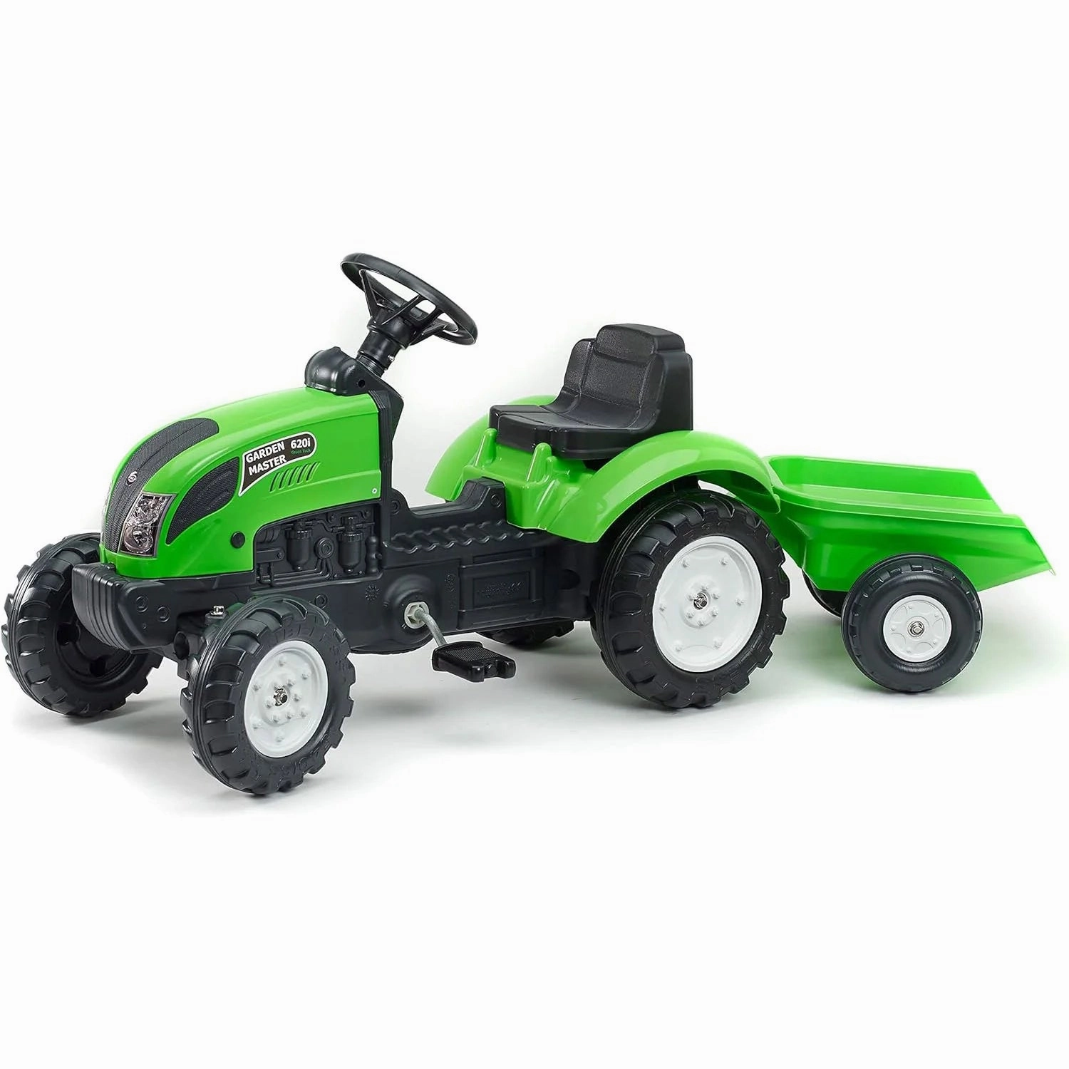 Falk Green Garden Master 620I Kids Ride-On With Trailer Smart activities for young learners Busy kids
