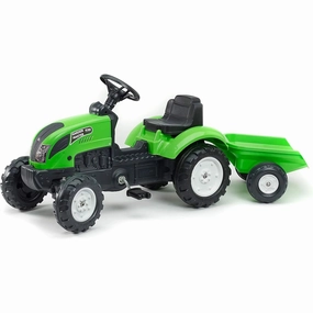 Falk Green Garden Master 620I Kids Ride-On With Trailer Smart activities for young learners Busy kids