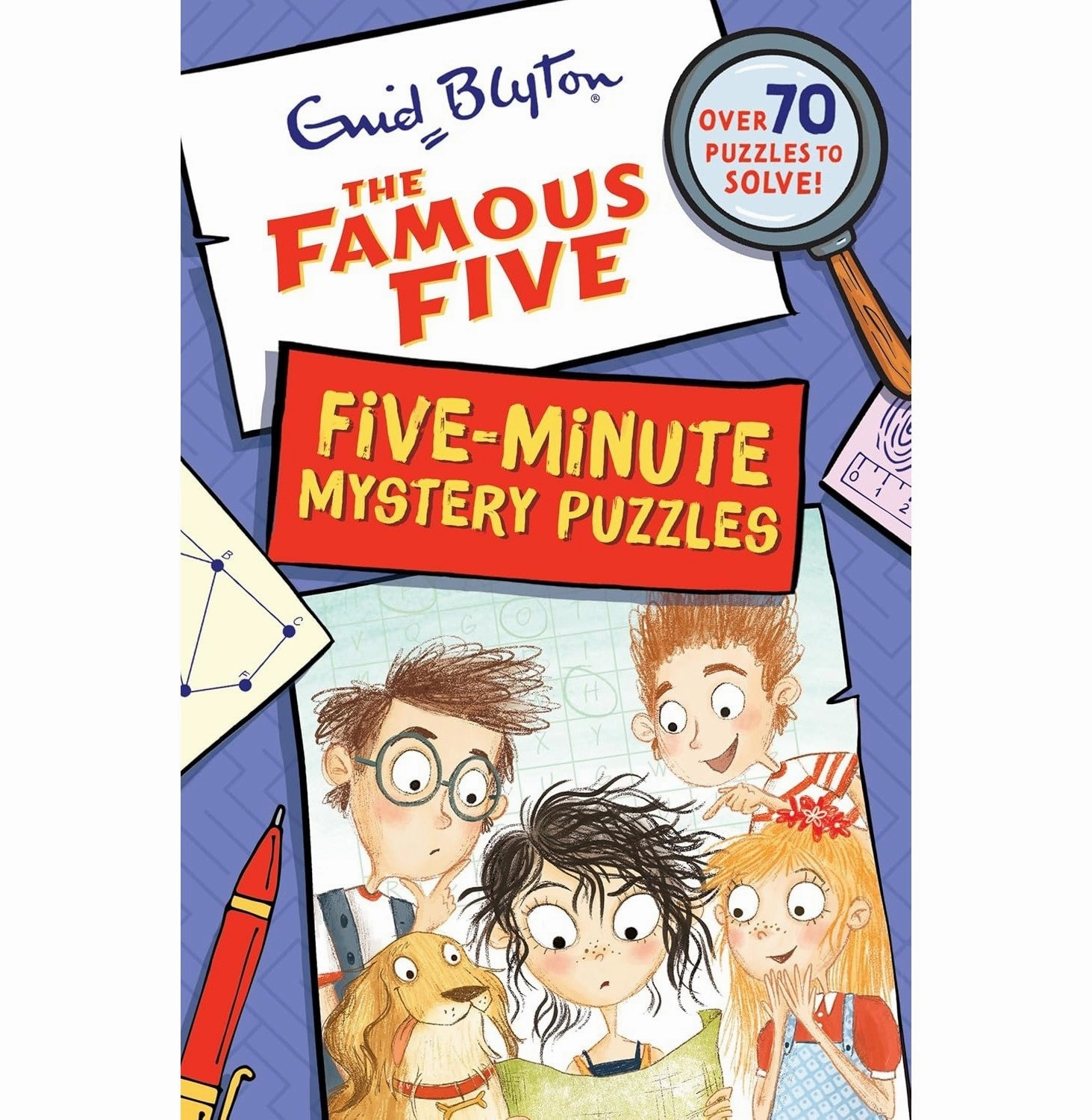 Famous Five: Five-Minute Mystery Puzzles Learn & grow
