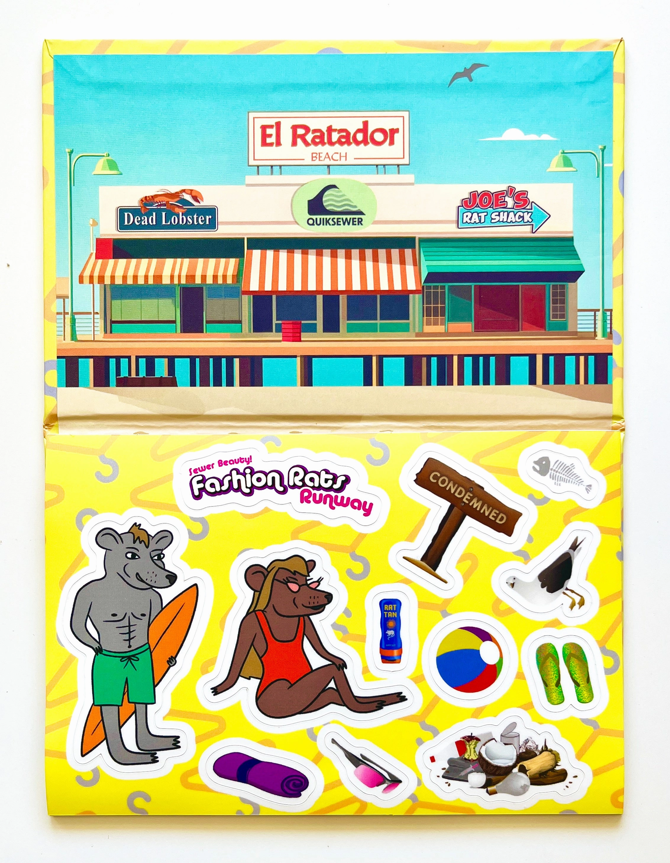 Fashion Rats: Beach Rat Little learners Everyday learning