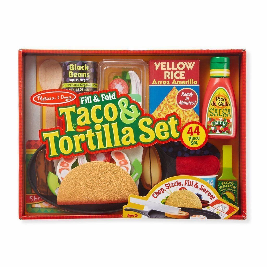 Fill & Fold Taco & Tortilla Set Little hands