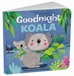 Finger Puppet Book : Cute Koala Puppet As She Explores The Bush Filled With Animal Friends [Hardcover] Parragon Young minds at work Playroom adventures begin here
