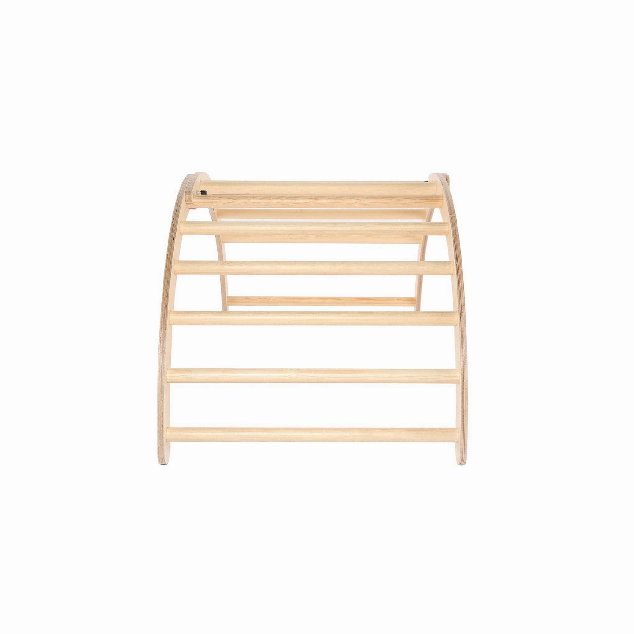 Finn Giant Wooden Climbing Arch Holistic Happy hands