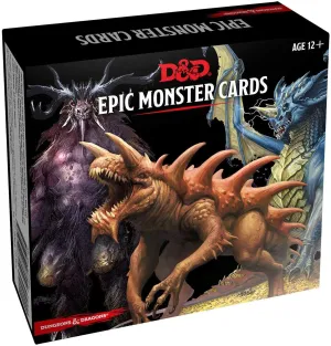 Learn at home Monster Cards: Epic Monster Cards