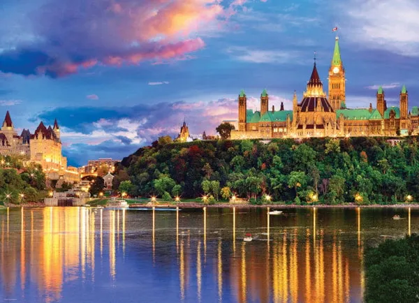 Ottawa Parliament Hill - 1000Pcs Moments of imagination Tools for tiny thinkers