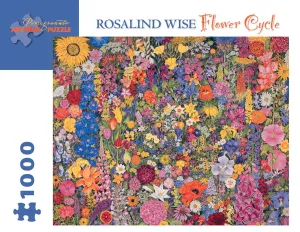 Exploration gear Home learning tools Pomegranate "Flower Cycle" 1000 Piece Puzzle By Rosalind Wise