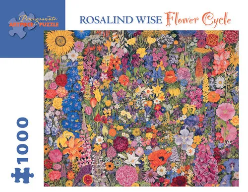 Mini makers Busy kids Pomegranate "Flower Cycle" 1000 Piece Puzzle By Rosalind Wise