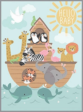 Playful learning Smart kids gear Baby Ark & Animals Enclosure Card