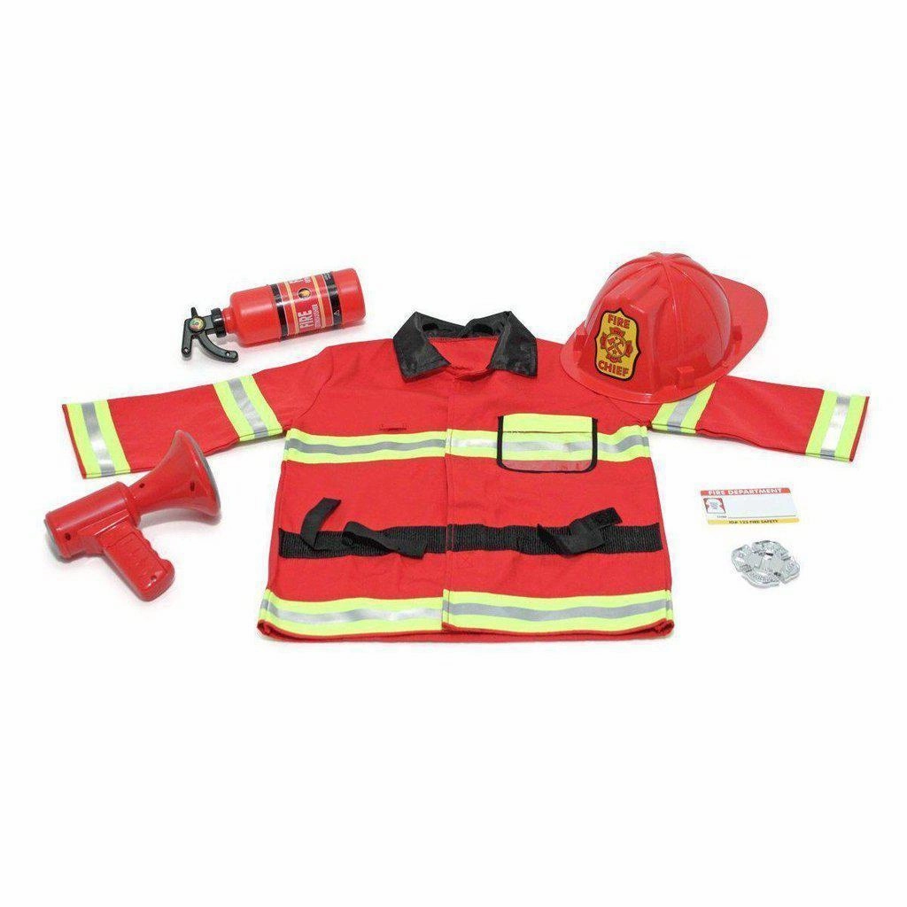 Fire Chief Role Play Costume Set Smart little ones Exploration made fun