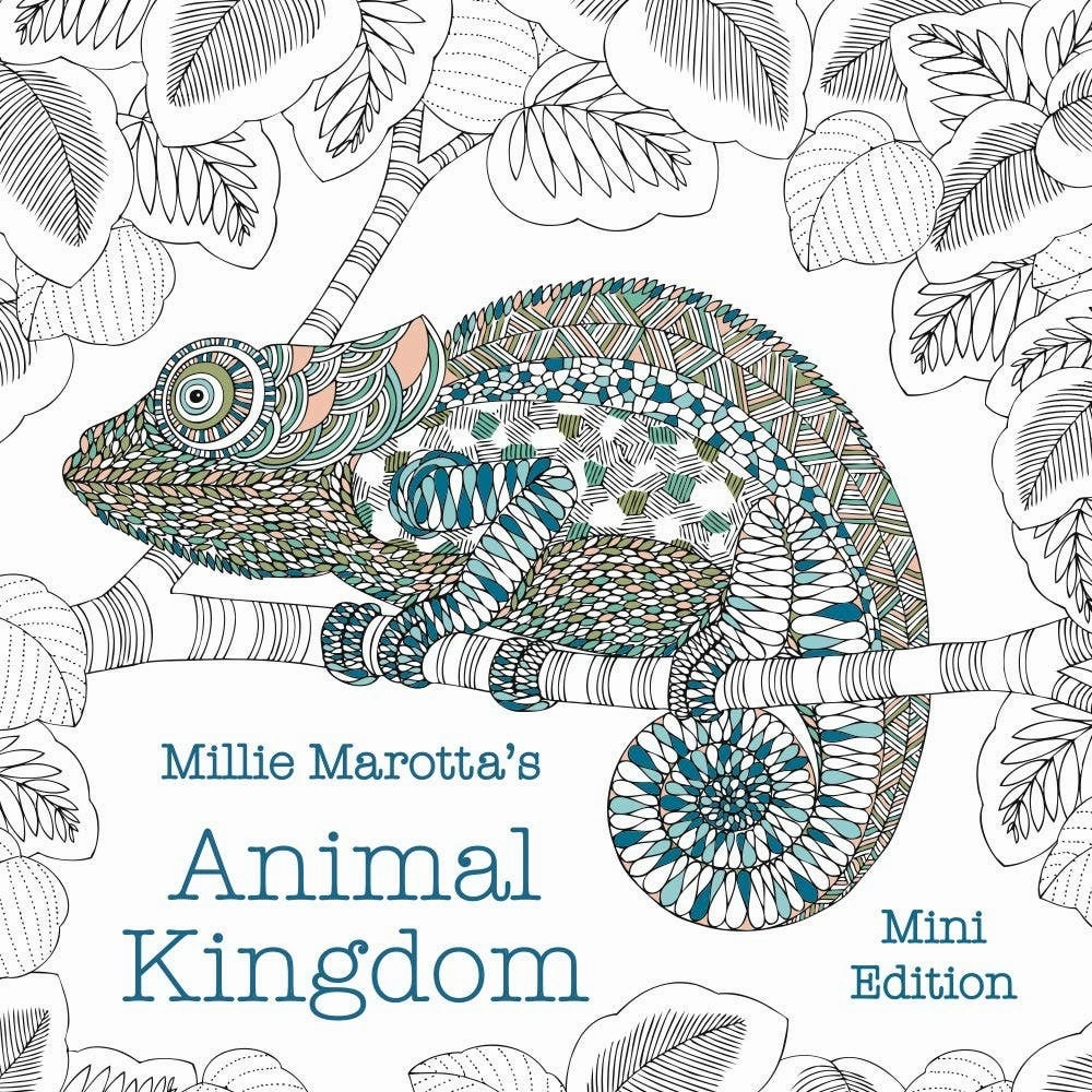 Millie Marotta'S Animal Kingdom: Mini Edition Coloring Book Fun-based learning Enrichment activities