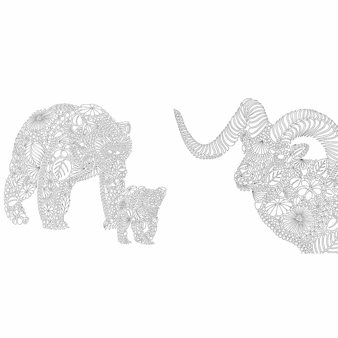 Millie Marotta'S Animal Kingdom: Mini Edition Coloring Book Thoughtful learning Smart activities for young learners