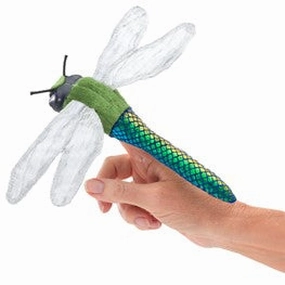 Kids essentials Growing minds Mini Dragonfly Finger Puppet