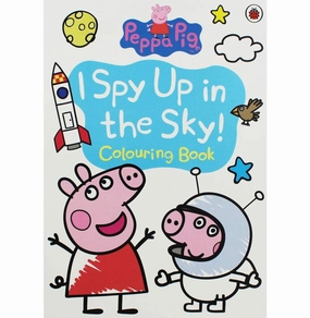 Peppa Pig : I Spy Up In The Sky! : Colouring Book [Kitchen] Lady Bird Moments of imagination Fun-based learning
