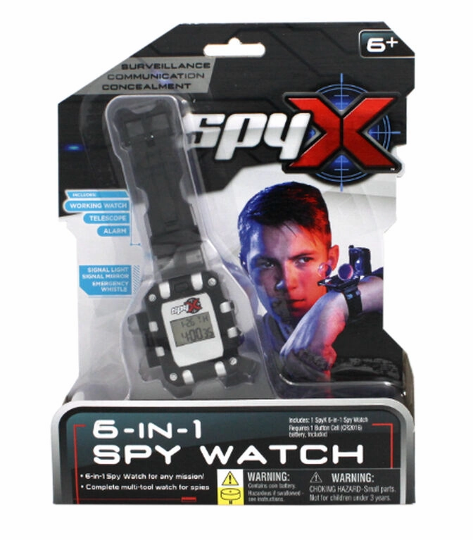 Spyx 6-In-1 Spy Watches Tiny thinkers