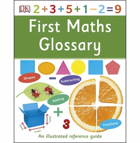 First explorers Busy kids First Maths Glossary [Hardcover] Karen Wilding
