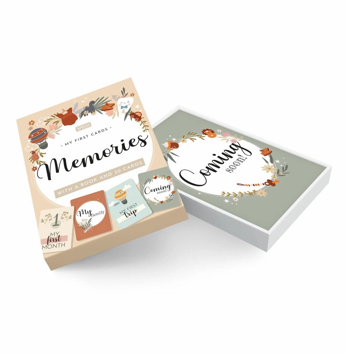 Kids essentials Tools for tiny thinkers First Moments N. 1 : My First Cards. Memories Parragon Publishing India