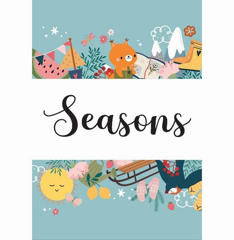 First Moments N. 3 : My First Cards. Seasons Exploration gear