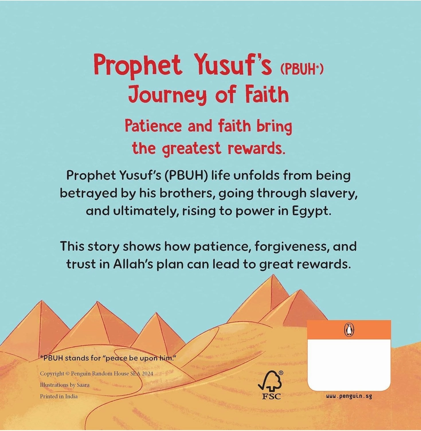 First Quran Story: Prophet YusufS (Pbuh) Journey Of Faith Learn at home