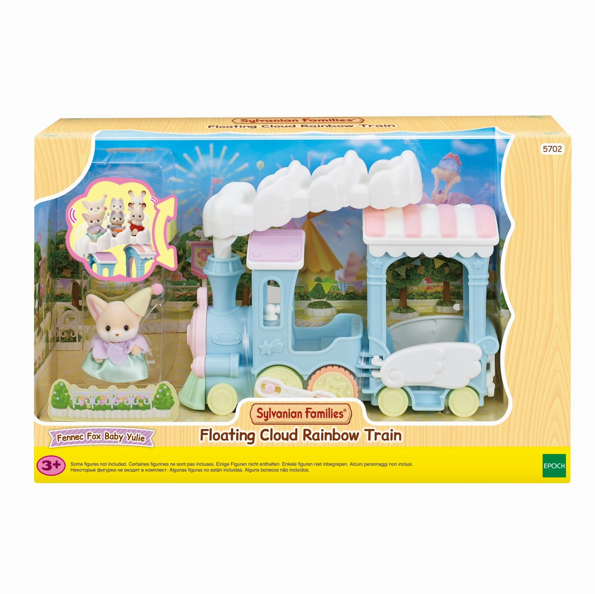 Little builders Discover & grow Floating Cloud Rainbow Train