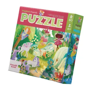 Foil Puzzle 60 Pc - Magical Friends Learning through play Little hands