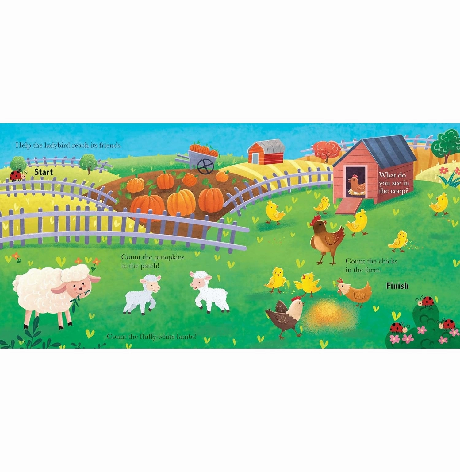 Follow The Trail Around The Farm Early learning Growing minds