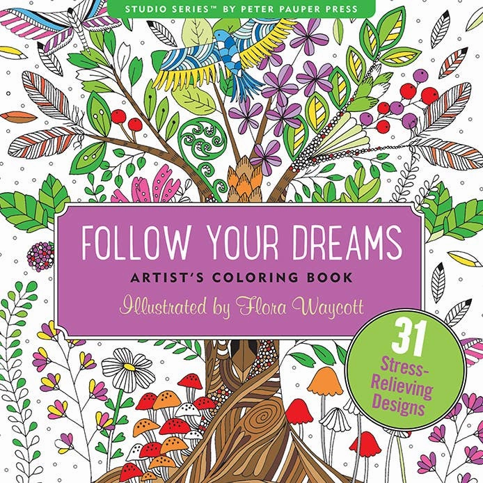 First explorers Kid-focused experiences Follow Your Dreams Coloring Book