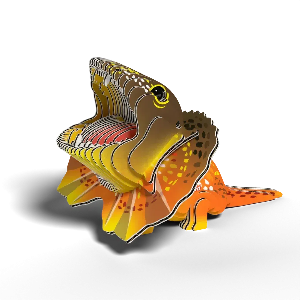 Curiosity starters Growing minds Frilled Lizard 3D Puzzle