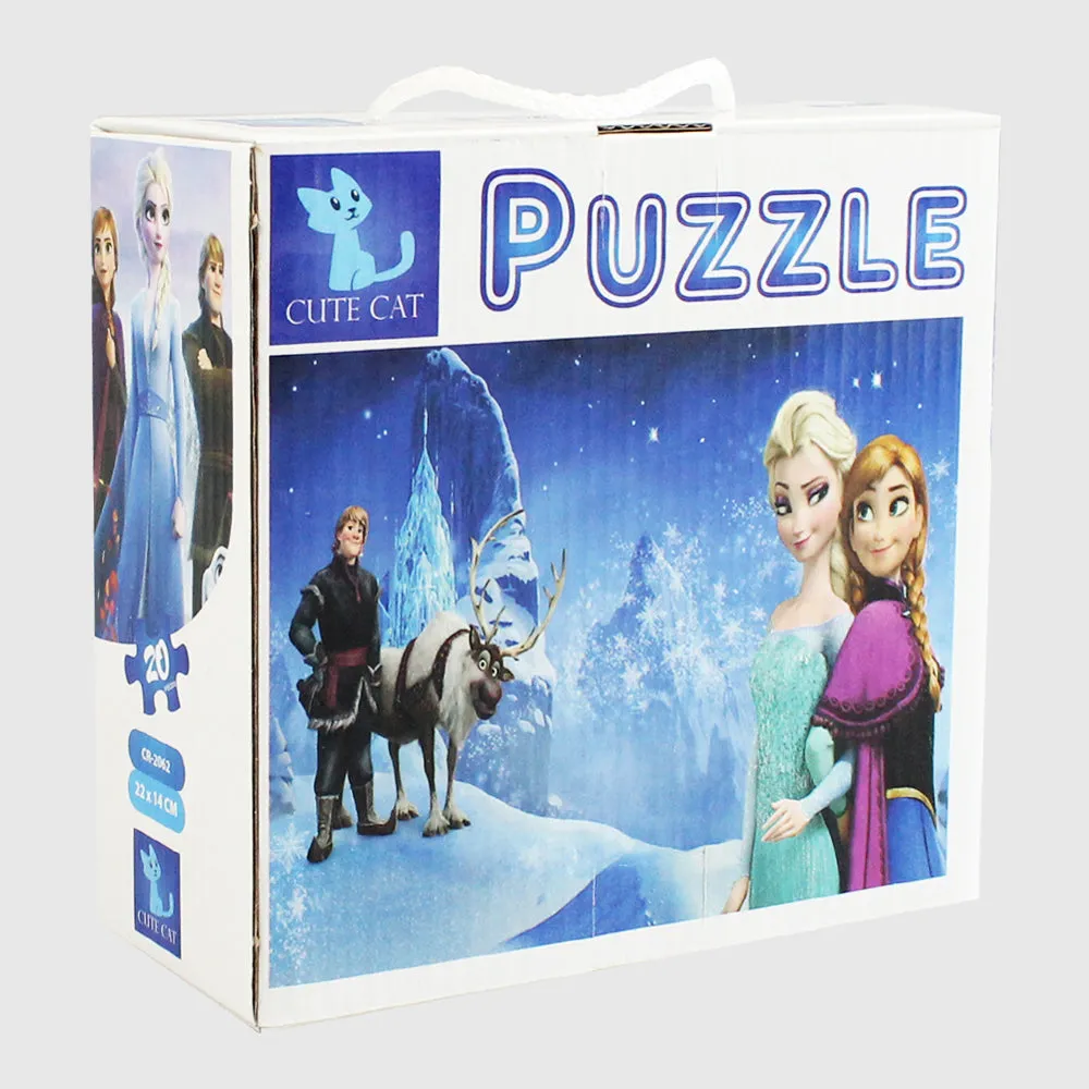 Frozen Puzzle - 2 In 1 Mini (20 & 24 Pieces) Home learning tools