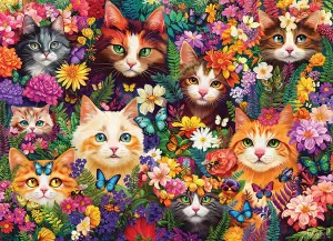 Young learners Learn & grow Blooming Whiskers - 1000 Piece