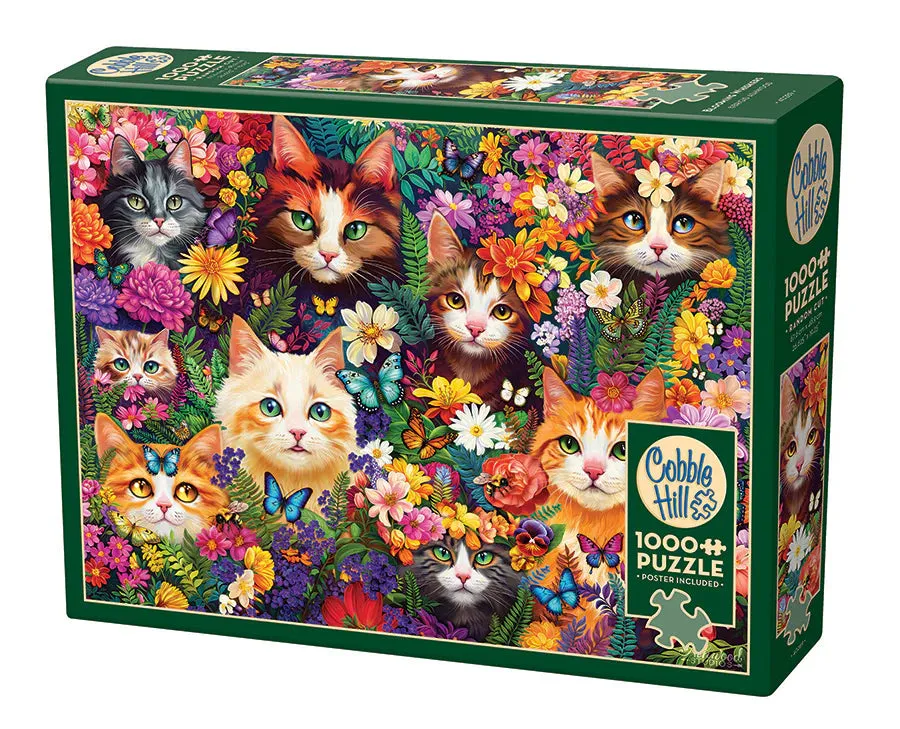 Joyful learning Sensory fun for little hands Blooming Whiskers - 1000 Piece