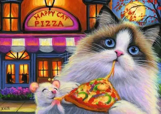 Happy Cat Pizza - 35Pc Young explorers Play-based education
